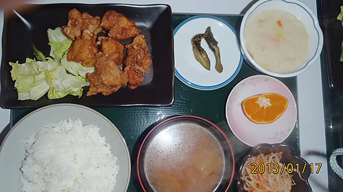 鶏の唐揚げと野菜のクリーム煮 鶏の唐揚げと野菜のクリーム煮