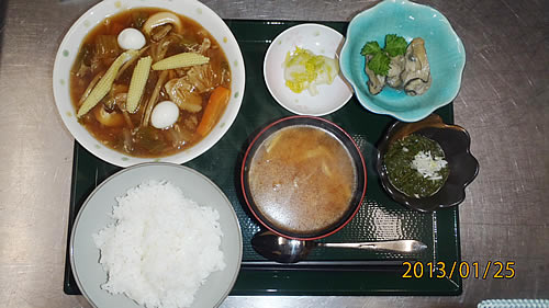 中華風旨煮と牡蠣のバター炒め 中華風旨煮と牡蠣のバター炒め