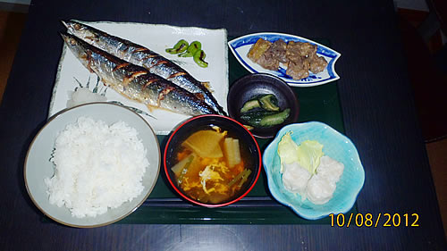 石巻産生秋刀魚の塩焼き 石巻産生秋刀魚の塩焼き