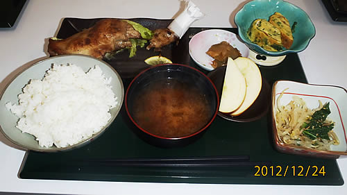 骨付き鶏もも肉の和風ロースト 骨付き鶏もも肉の和風ロースト